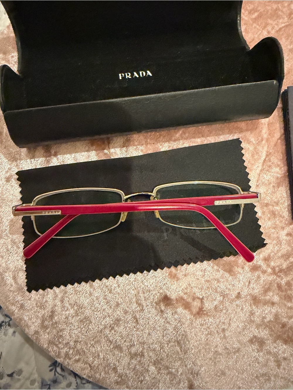Prada prescription glasses with case - Picture 2 of 6